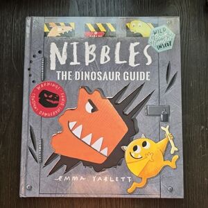 Nibbles book Monster The Dinosaur Guide Funny Flap Book